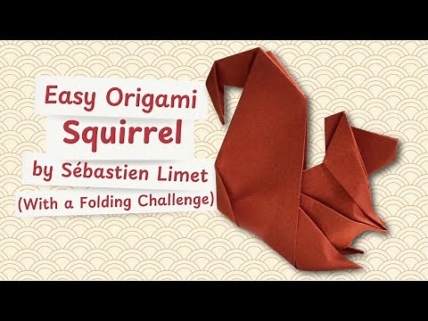 Easy Origami Squirrel Tutorial 🐿️ Step-by-Step Instructions