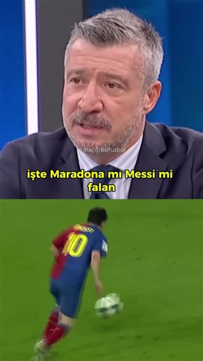 Messi or Maradona? | "They were jumping on Maradona's waist" | Tümer Metin