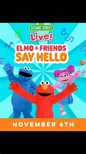 1.7K views |  CALLING ALL FAMILIES! Elmo, Cookie Monster, and Abby...