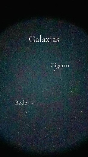 Galaxias Bode y Cigarro #galaxia #galaxiabode #galaxiadelcigarr #galaxy #galaxias #astronomy #telescope #telescopio #astronomia