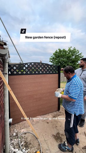 DIY Garden Fence Update: Composite Fencing Project