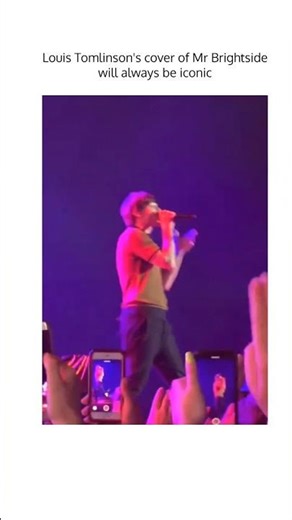 Louis Tomlinson covers Mr Brightside