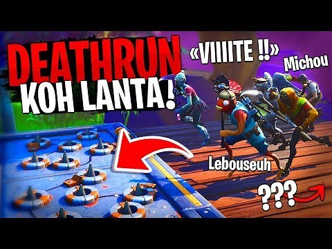 A new member of Team Crouton! Who will finish this Deathrun first in Fortnite Creative?!