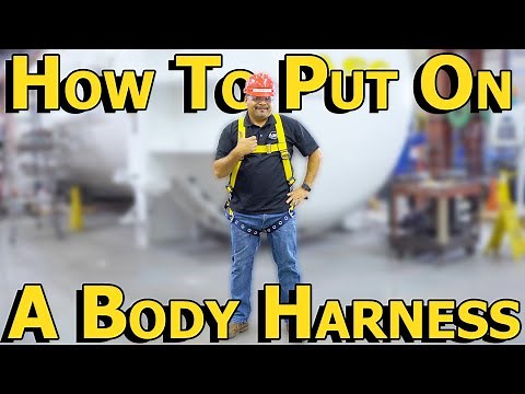 How to put on a Body Harness