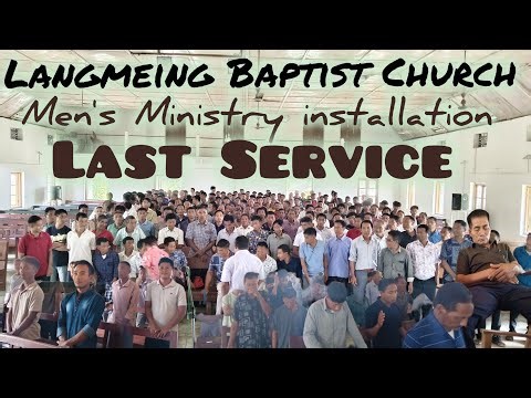 Men's Ministry installation program/Langmeing Baptist Church/ #bostimanu #konyak #gospel