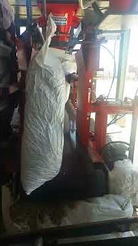 #silagepacking Vacuum press silage packing machine - TK 2500 COMPACT