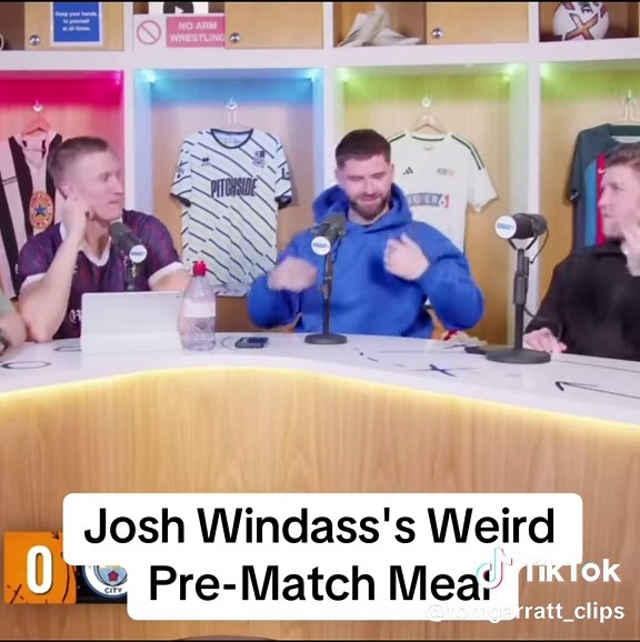Josh Windass's Unusual Pre-Match Meal Explained