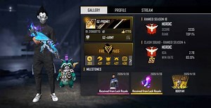 FREE FIRE GAMER’S ZONE: Free Fire ID, real name, country, stats, and more