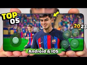 TOP 5 Best Football Games For Android & iOS 2023 Offline | Online