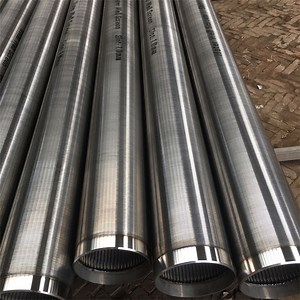 [Hot Item] Wedge Wire Screen Tube Continuous Slot Strainer Pipe