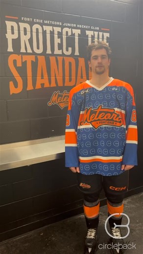 For Adam 💙 Can’t wait to see everyone Saturday! | Fort Erie Jr B Meteors