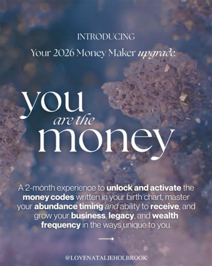 Natalie Holbrook 🪐 Astrology, Sales & Biz 💎 on Instagram: "Everyone talks about Jupiter as “luck.” But the real code is this: Jupiter expands whatever house it touches — for better or for excess. This isn’t just where you’re blessed. It’s where: – opportunities multiply – abundance accelerates – people start saying yes – doors open without force – teachers, guides, mentors, and support arrive – your life gets bigger in ways you can’t ignore Your Jupiter house shows your: prosperi
