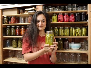 Water Bath Canning Mrs. Wages Kosher Dill Pickles