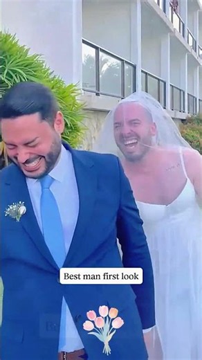 Best man wedding prank.#funny #wedding #surprise