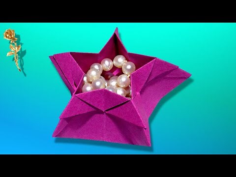 ORIGAMI : Boîte « Étoile »