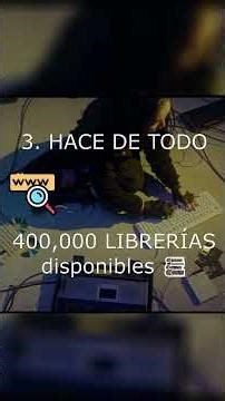 Por qué Python DOMINA la programación en 2026 🐍👑 #shorts