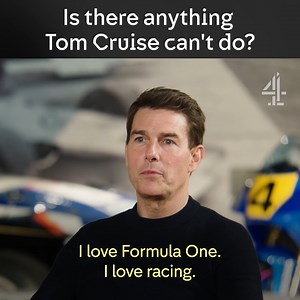Tom Cruise talks about making a Formula 1 film, driving an F1 car, flying a fighter jet, dancing lessons and his new movie in the cinemas Top Gun: Maverick #C4F1 #F1 #TopGunMaverick | Channel 4 Sport