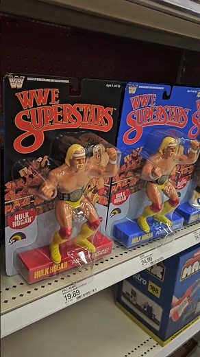 WWE LJN Superstars Wrestling Figures Slam Into Target John Cena, Hulk Hogan, Logan Paul, Dusty Rhode
