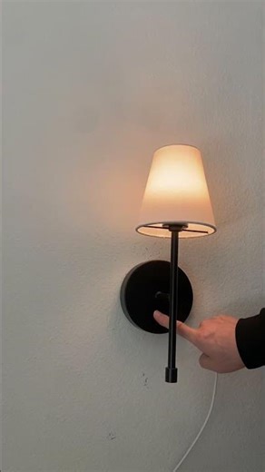 Upgraded Wireless Wall Sconce! Remote Control + 10-Color LED