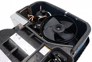 GE Appliances HE Low-Profile RV AC w/ Heat Pump - 13,500 Btu - White - AC Unit Only GE Appliances RV