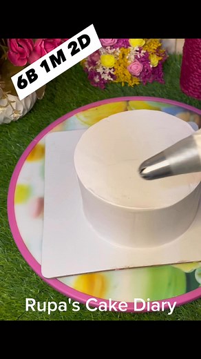 140K views · 1.4K reactions | What a color combination ❤️ | Rupa's Cake Diary | Facebook