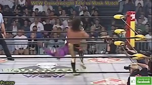 WCW Cruiserweight Title vs Mask Match 🤩 #WWE #wrestling #ReyMisterio #wcw #eddieguerrero More on this match in the Comments... | Chuckie's Art of Wrestling