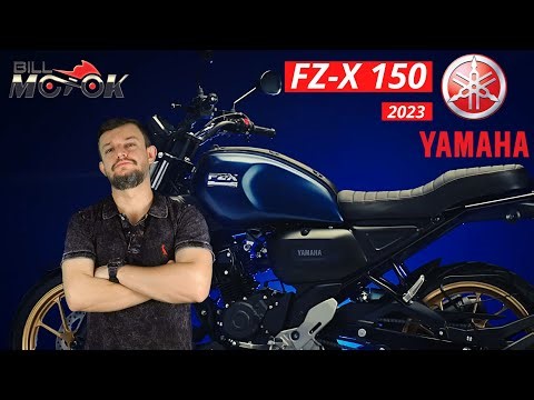 A FZ-X 150 2023 também tem muitas novidades pra contar, veja como ficou a nova versão da moto.