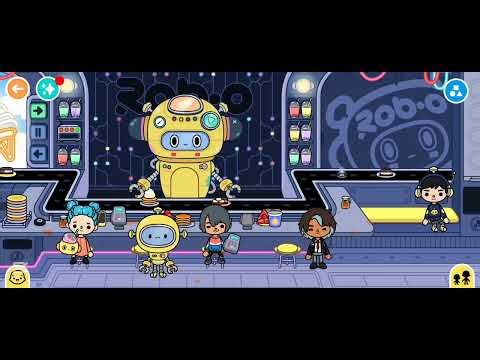 The robot will guess. New story.Toca Boca