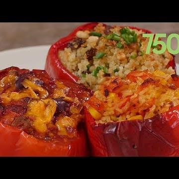 3 façons pour... farcir des poivrons - 750g