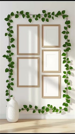 Instant Room Makeover with Artificial Green Vines 🌿