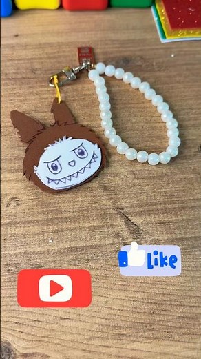 DIY Labubu Keychain | Cute Craft Idea