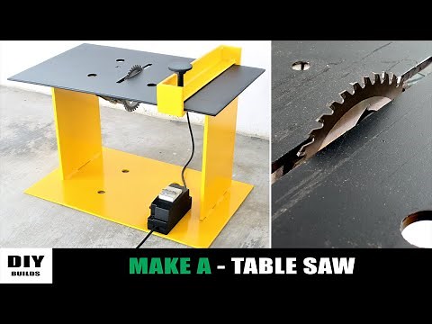 How To Make A Homemade Table Saw | DIY Table Saw | Angle Grinder Hack
