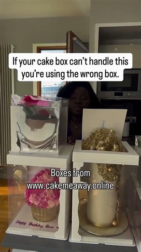 Strong cakes need strong boxes