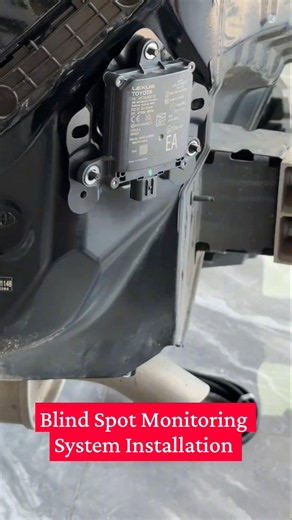 Blind Spot Monitoring System Installation #shortsfeed #shorts #automobile #tecnician #mechanic