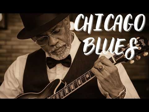 Chicago Night Blues - Slow Chicago Blues Guitar & Smooth Jazz for Late Night Unwind