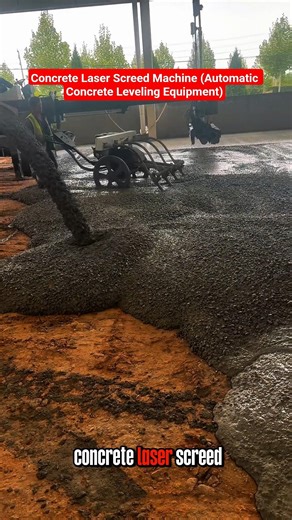 Amazing Concrete Laser Screed Machine | Fast & Perfect Floor Leveling Technology