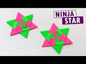 How to Make an Origami Ninja Star (Step-by-Step Paper Craft Tutorial) ⭐ – Easy & Fun!