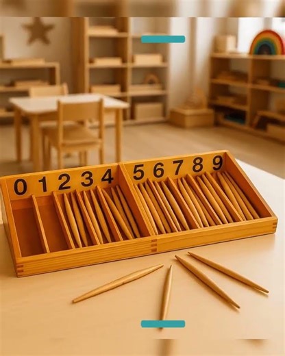 Spindle Box Montessori- Montessori Math Learning for Kids