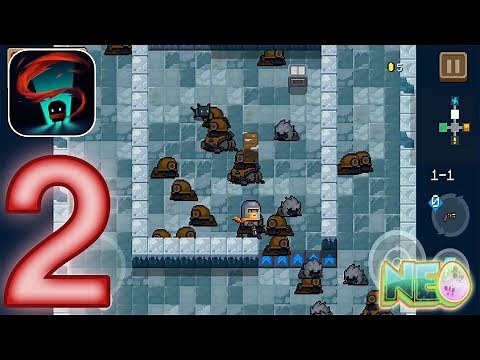 Soul Knight: Gameplay Walkthrough Part 2 - Level 1-3 - 1-4 Complete (iOS, Android)