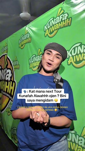 Yes 2 tour di Ipoh & Sepang sekaligus khamis ini ( 24hb Julai 2025 ) Wajib dtg 🥳 @Kunafa.Aiwahhh