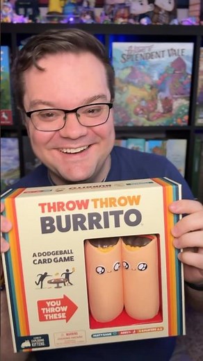 Get your burrito throwing arms ready! #boardgames #partygames #throwthrowburrito