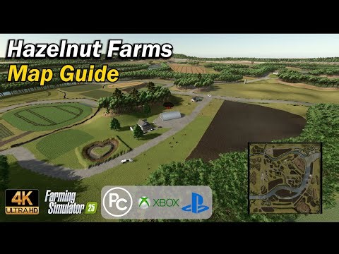 Hazelnut Farms | Map Guide | Farming Simulator 25