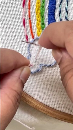 French knots |basic Embroidery Stitches | Beginners Tutorial | #beginnersstitch #handembroidery