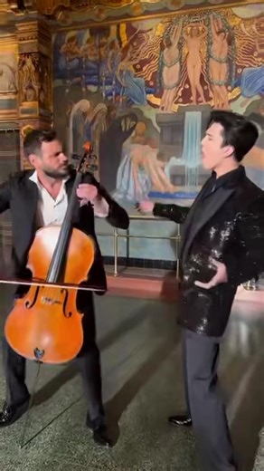 HAUSER & DIMASH QUDAIBERGEN! "Music from the Heavens!" Written by Hauser, who accompanies Dimash, while he sings Áve Maria composed for him by Igor Krutoy. **If META has muted it for copyright, go to the Instagram link below to listen on the artist page! https://www.instagram.com/reel/C0uAVjEtq7-/?igshid=ZWI2YzEzYmMxYg== | Russian Australian Cultural Centre - Vera