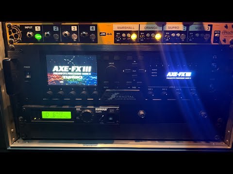 Unveiling My AMAZING New Fractal Audio Axe FX III Rig Setup!