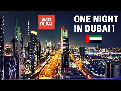 One Night in Dubai | How Dubai Looks in the Night !