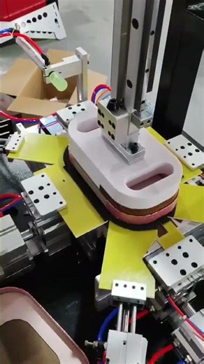 How to Automate Oval Gift Box Production | Efficient Cardboard Box Wrapping Machine