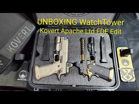 UNBOXING WatchTower Kovert x Apache (Limited FDE Edition) #viralvideo #edc #gunculture #gunsafety