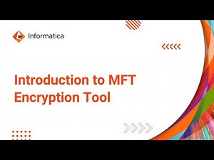 Introduction to MFT Encryption Tool