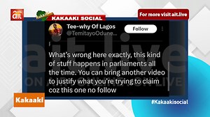 Kakaaki Social with Natasha to challenge suspension in court || Senate a place for matured people, not controversy - Remi Tinubu | AIT Online